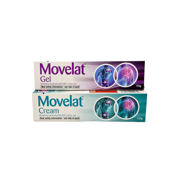 MOVELAT GEL 125G RELIEF FROM PAIN & STIFFNESS NEW UNUSED EXPIRY MAY 2025