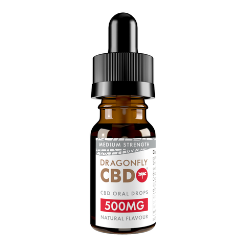 Dragonfly Cbd Oil Oral Drops 500Mg 10Ml Medium Strength Broad Spectrum