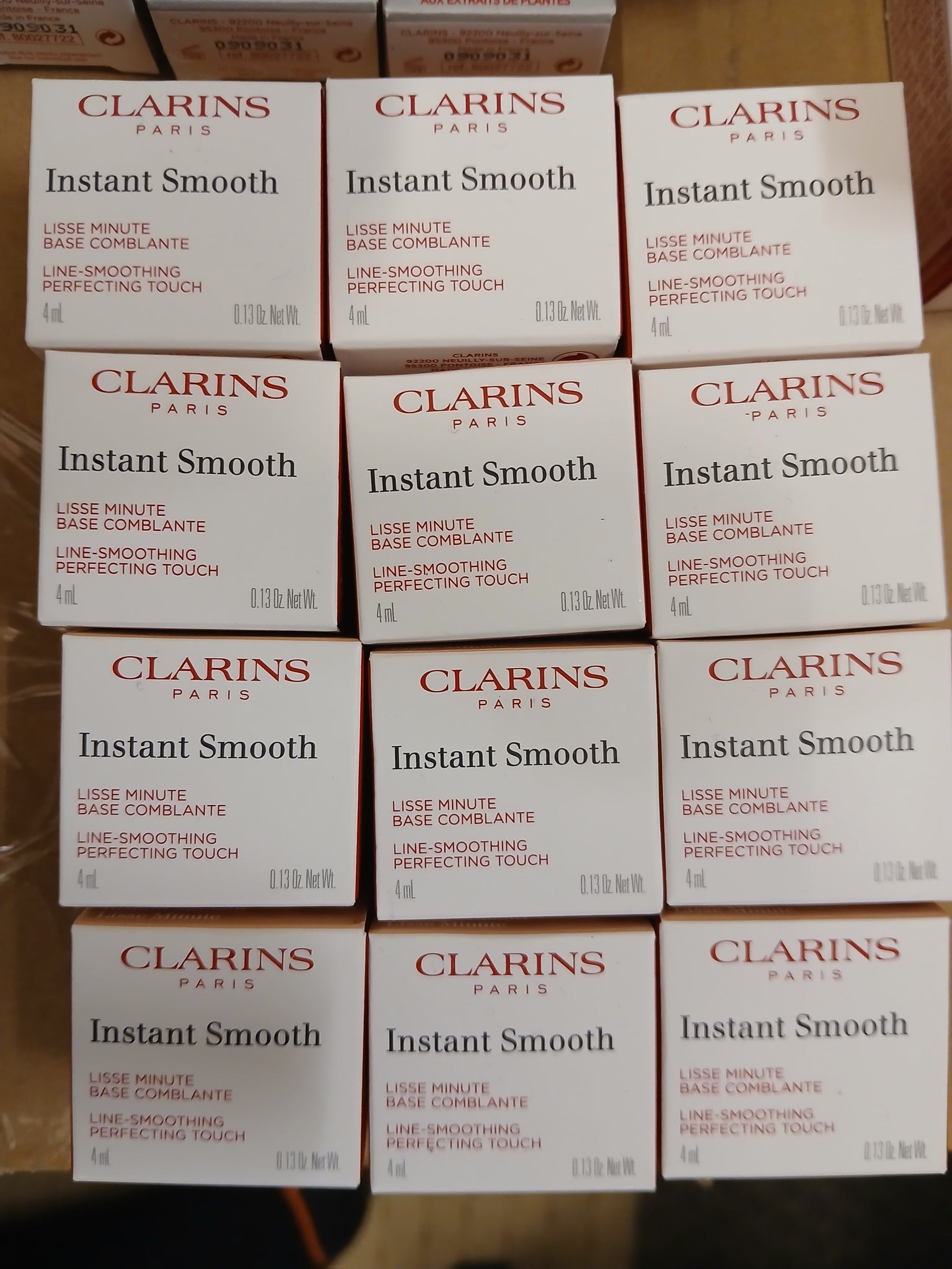 Clarins Paris Instant Smooth 3X4ml Boxes Line Smoothing Perfecting Touch