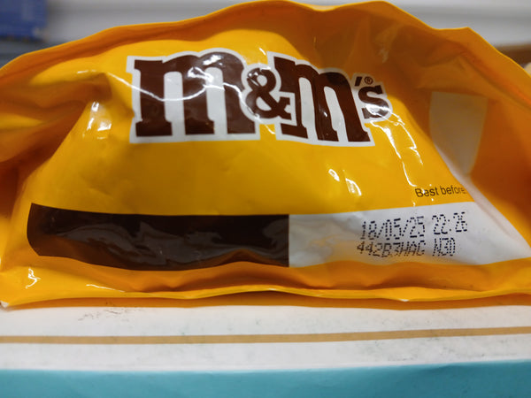 M&M'S Milk Chocolate Peanut Bags 3x400g Bags BBE 18th May 2025 New Unopened.