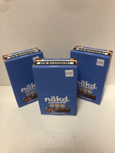 Nakd Raw Fruit & Nut Bars Cashew Cookie Gluten Free Bars 18x 35g Packets BBE 08-12-2025