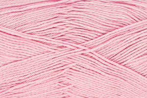 KING COLE COTTONSMOOTH LUXURY MERCERISED DOUBLE KNITTING COTTON 5X100g PALE PINK SHADE 3522