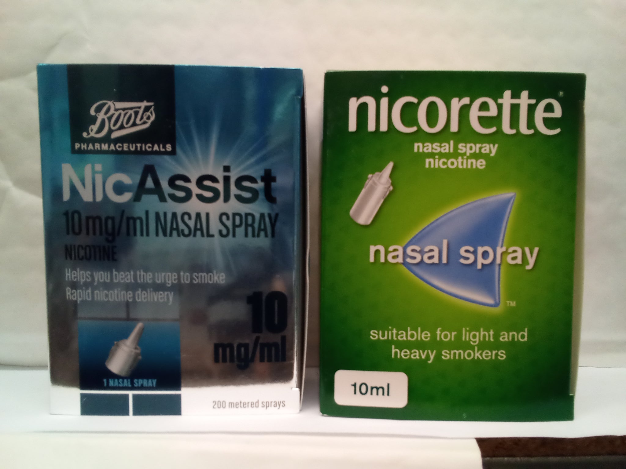 BOOTS NASAL SPRAY NICOTINE 10ml 1 BOX 200 SPRAYS EXPIRY SEPTEMBER 2025 NEW