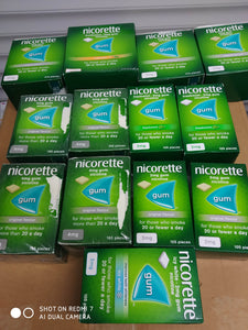 NICORETTE CHEWING GUM ORIGINAL FLAVOUR 210 PIECES 4MG EXPIRY 2025