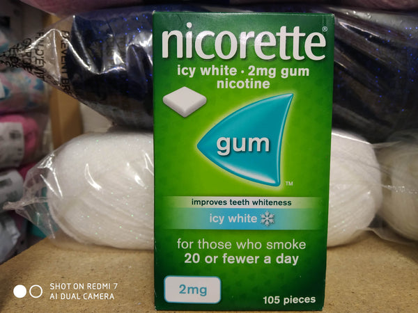 NICORETTE CHEWING GUM ORIGINAL FLAVOUR 210 PIECES 2MG EXPIRY 2025