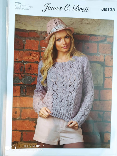 James Brett Wool & Crochet Knitting Patterns Various Designs Childrens Garments Ladies Jumpers Cardigans Jackets Toys Cushions