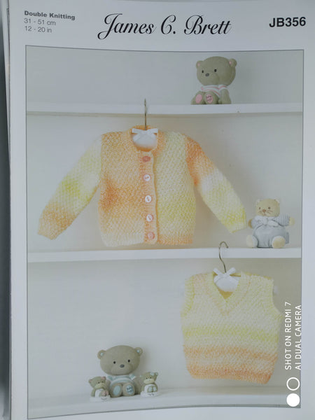 James Brett Wool & Crochet Knitting Patterns Various Designs Childrens Garments Ladies Jumpers Cardigans Jackets Toys Cushions