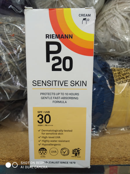 RIEMANN P20 ORIGINAL SUN PROTECTION CREAM WATER RESISTANT FORMULA SPF50 SPRAY