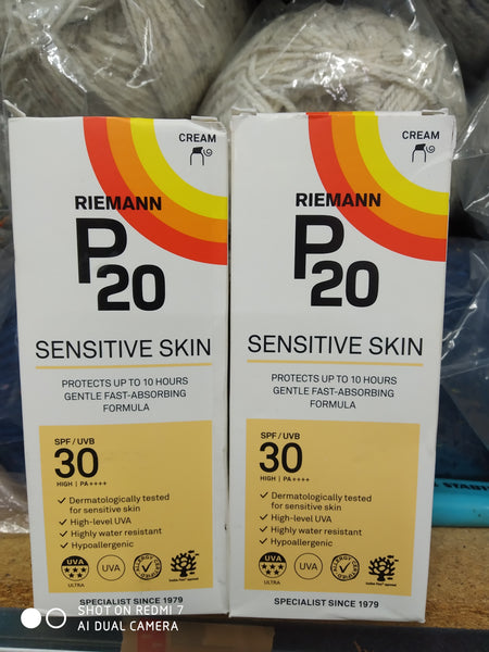 RIEMANN P20 KIDS SUN PROTECTION CREAM WATER RESISTANT FORMULA SPF50 SPRAY