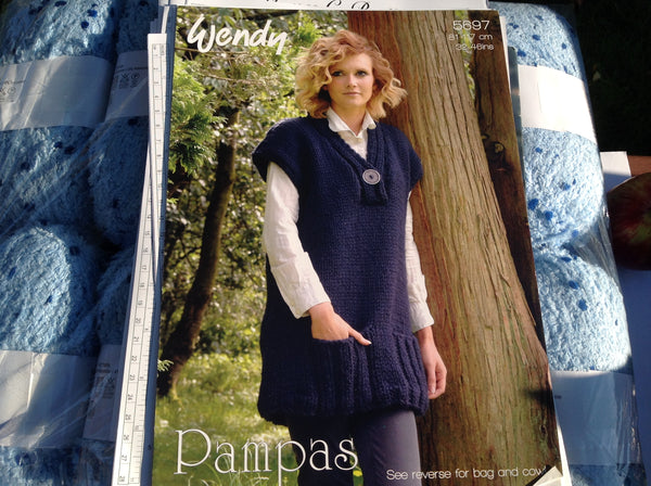 WENDY DOUBLE KNITTING WOOL KNITTING PATTERN LEAFLET 5517 Ladies Cabled Cardigan