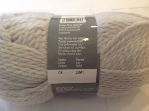 GRUNDL SHETLAND CHUNKY Knitting Wool 5X100G Balls 20% Pure Wool Various Colours