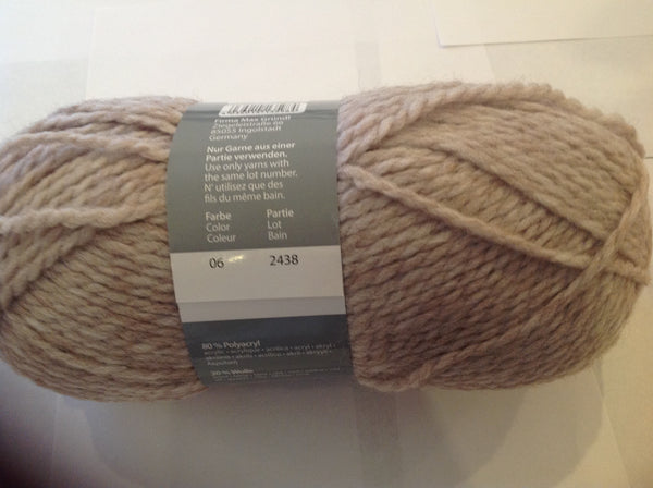 GRUNDL SHETLAND CHUNKY Knitting Wool 5X100G Balls 20% Pure Wool Various Colours