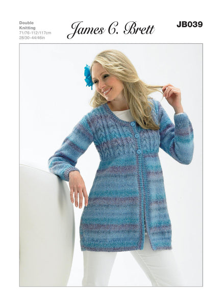 Wendy Air WOOL KNITTING PATTERN LEAFLET 5724 Ladies Lacy Tee