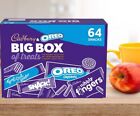 Cadbury & OREO Chocolate Biscuit Big Box 64 Treats 1.8kg Fingers, Oreo,Snack , Timeout wafers