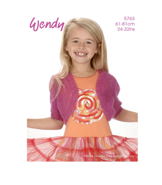 Wendy Air WOOL KNITTING PATTERN LEAFLET 5763 Bolreo  in Wendy Air