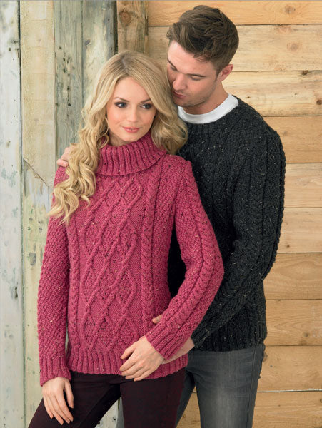 Wendy Air WOOL KNITTING PATTERN LEAFLET 5724 Ladies Lacy Tee