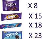 Cadbury & OREO Chocolate Biscuit Big Box 64 Treats 1.8kg Fingers, Oreo,Snack , Timeout wafers