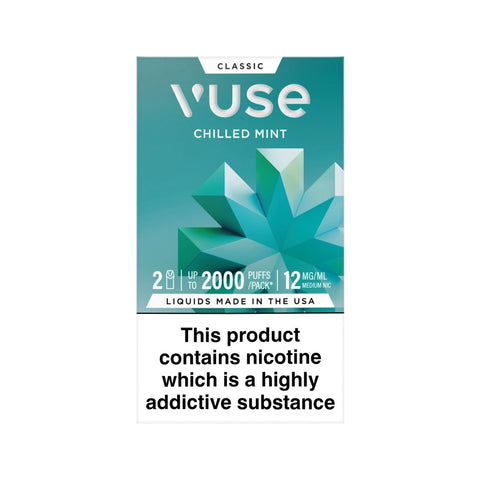 VUSE Chilled Mint Classic EPOD Cartridge Vuse E Pod EPods Refill 5 Packs of 2