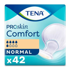 TENA PROSKIN COMFORT NORMAL 3 PACKET 126 INCONTINENCE PADS NEW