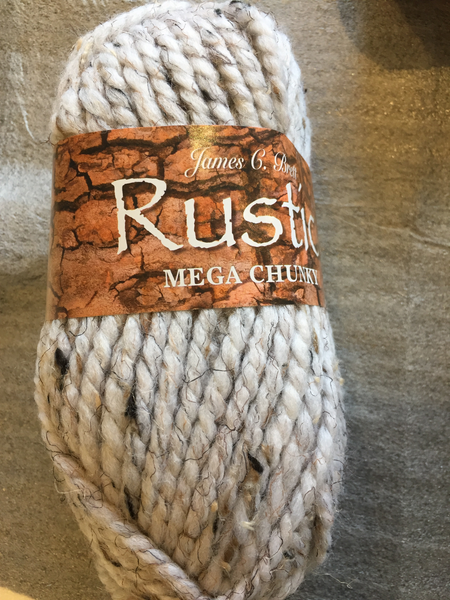 JAMES C BRETT RUSTIC MEGA CHUNKY KNITTING WOOL FLECK YARN 5X100G BALLS