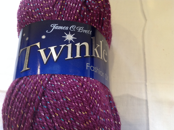 JAMES C BRETT TWINKLE FASHION DOUBLE KNITTING WOOL YARN 5x100g Choose Colour