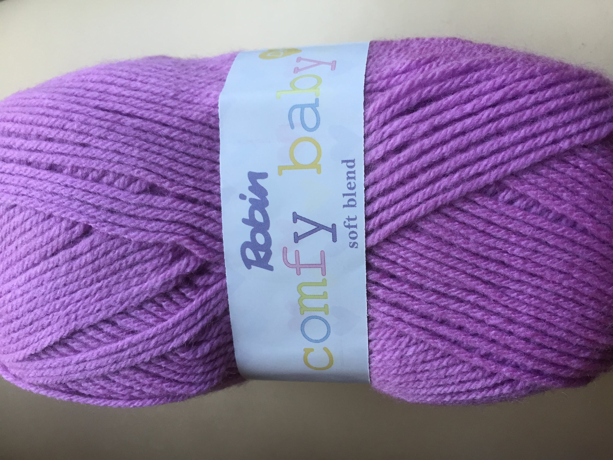 5 X100G BALLS ROBIN COMFY BABY SOFT BLEND DOUBLE KNITTING WOOL YARN NEW