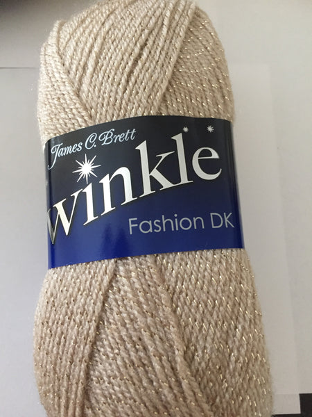 JAMES C BRETT TWINKLE FASHION DOUBLE KNITTING WOOL YARN 5x100g Choose Colour