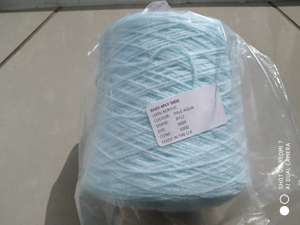 JAMES BRETT BABY 4PLY MACHINE HAND KNITTING WOOL YARN 1X500G CONE 8 SHADES NEW