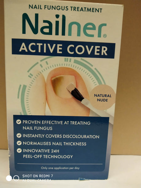 NAILNER ANTI FUNGAL NAIL TREATMENT PEN VISIBLE RESULTS ONE WEEK DUAL ACTION 2IN1, 300 APPLICATIONS.