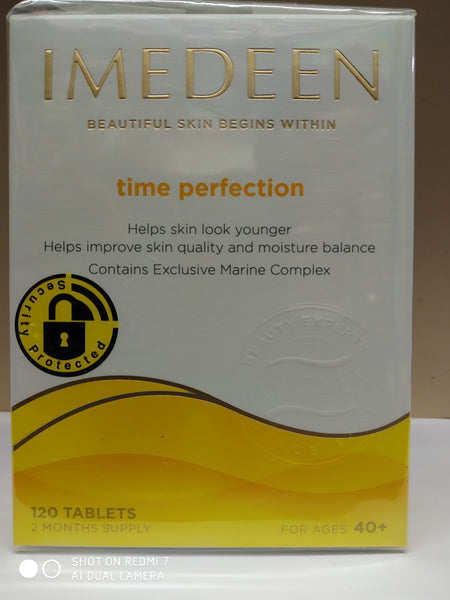 IMEDEEN TIME PERFECTION 120 TABLETS 2 MONTHS SUPPLY NEW BOXED SEALED EXPIRY OCTOBER 2025