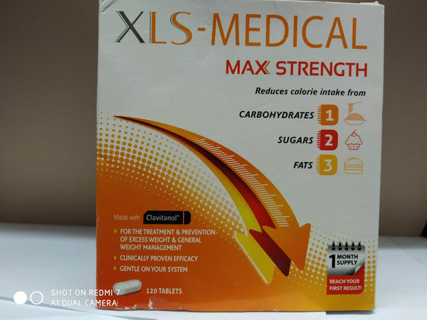 XLS MEDICAL MAX STRENGTH DIET TABLETS SEALED EXPIRY 2024 VARIOUS SIZES NEW