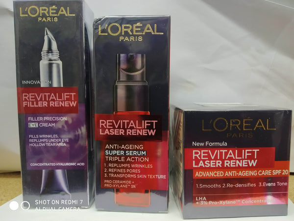 L'OREAL PARIS REVITALIFT LASER RENEW ANTI-AGEING CREAM-MASK NIGHT 50ML NEW