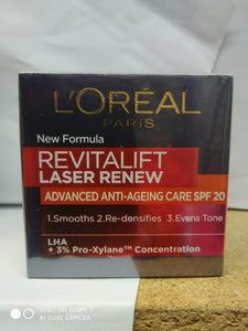 L'OREAL PARIS REVITALIFT LASER RENEW ANTI-AGEING CREAM-MASK NIGHT 50ML NEW