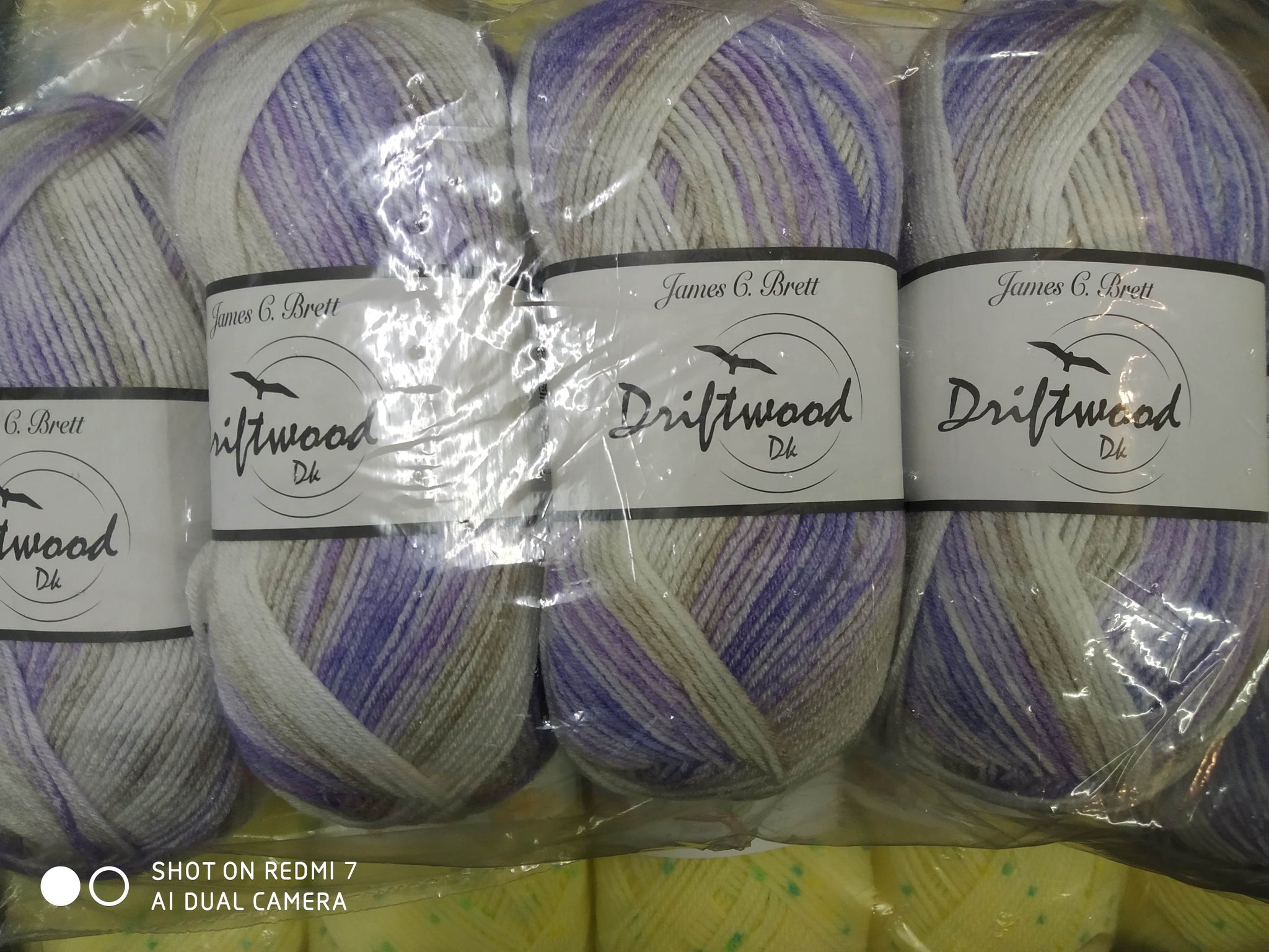 JAMES BRETT DRIFTWOOD Anti Pilling Random Print Baby Double Knitting Wool Yarn 5X100G Choose