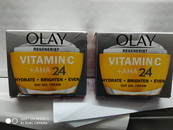 2x50ml OLAY REGENERIST ADVANCED ANTI-AGEING 3 POINT AGE-DEFYING CREAMS NEW