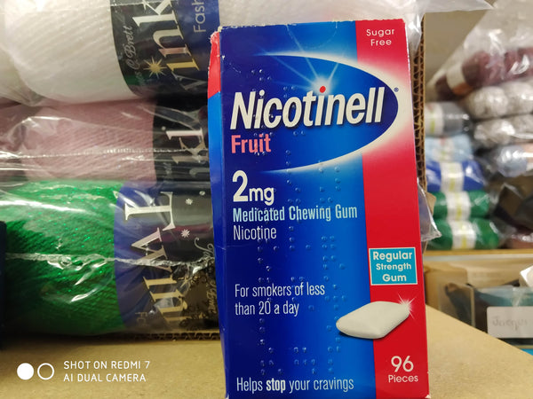 NICORETTE CHEWING GUM ORIGINAL FLAVOUR 210 PIECES 4MG EXPIRY 2025