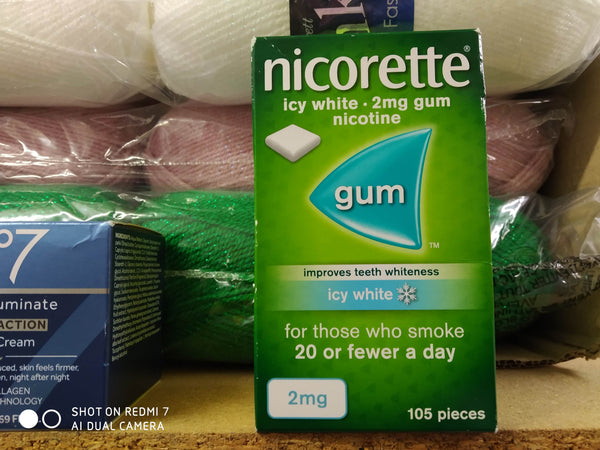 NICORETTE CHEWING GUM ORIGINAL FLAVOUR 210 PIECES 4MG EXPIRY 2025