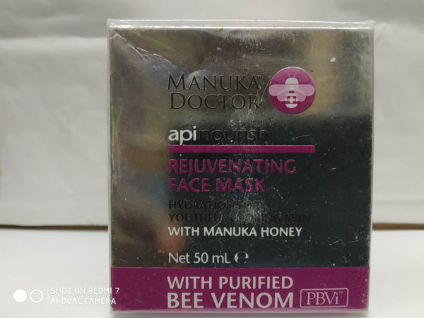 MANUKA DOCTOR APINOURISH REJUVENATING FACE MASK 50ML NEW