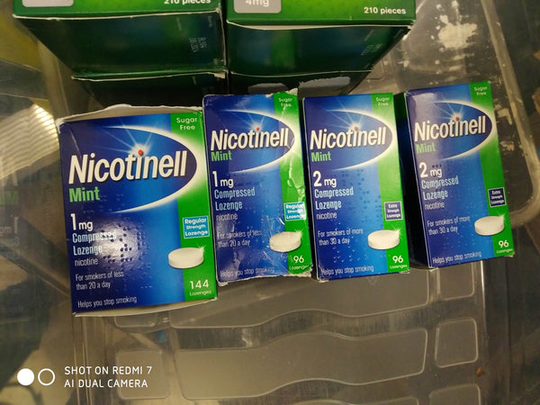 NICORETTE CHEWING GUM ORIGINAL FLAVOUR 210 PIECES 4MG EXPIRY 2025