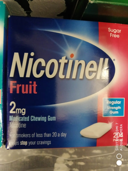 NICORETTE CHEWING GUM ORIGINAL FLAVOUR 210 PIECES 4MG EXPIRY 2025