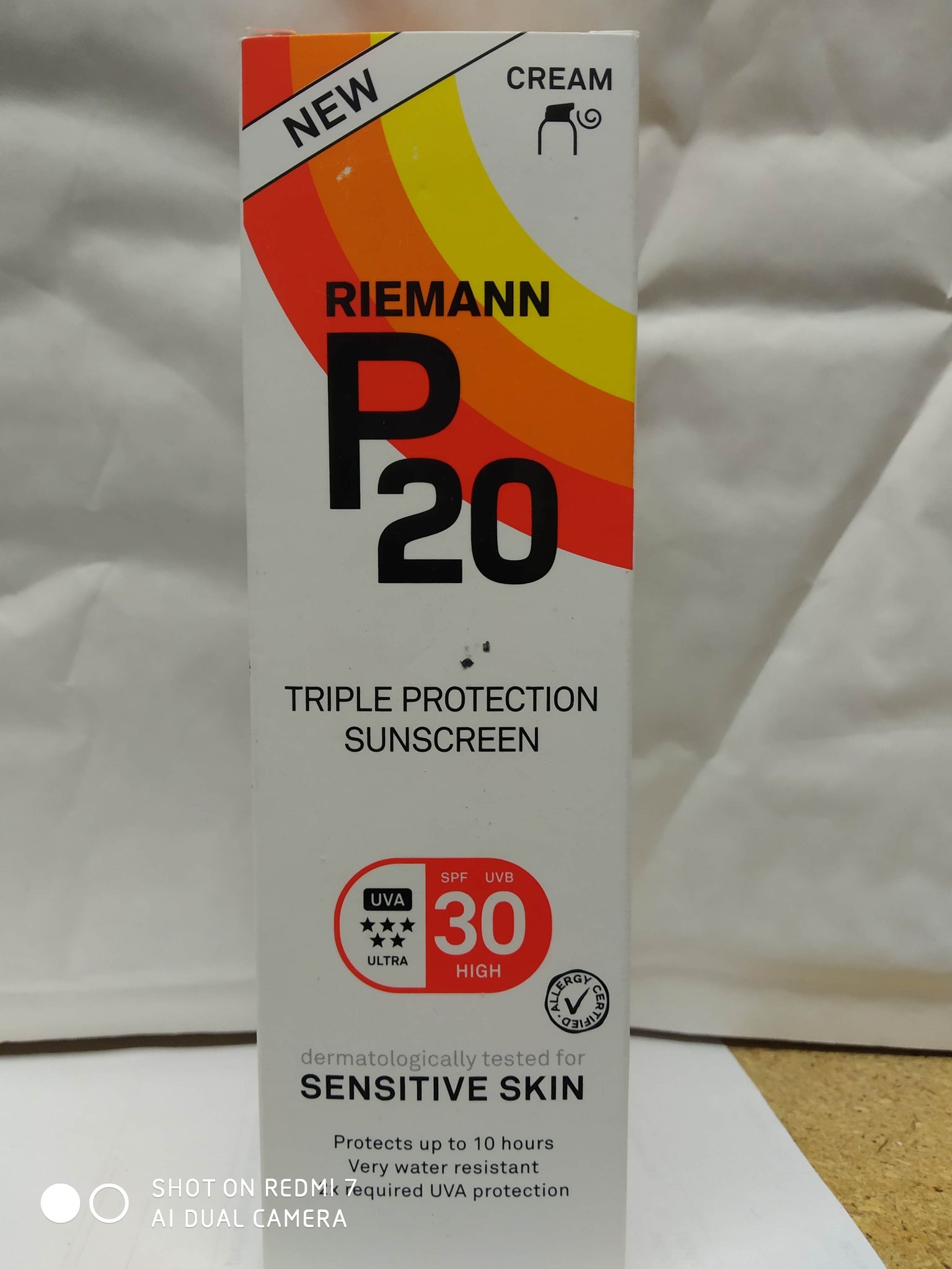 RIEMANN P20 SUN PROTECTION CREAM SPF30 SPRAY 200ml NEW UNUSED