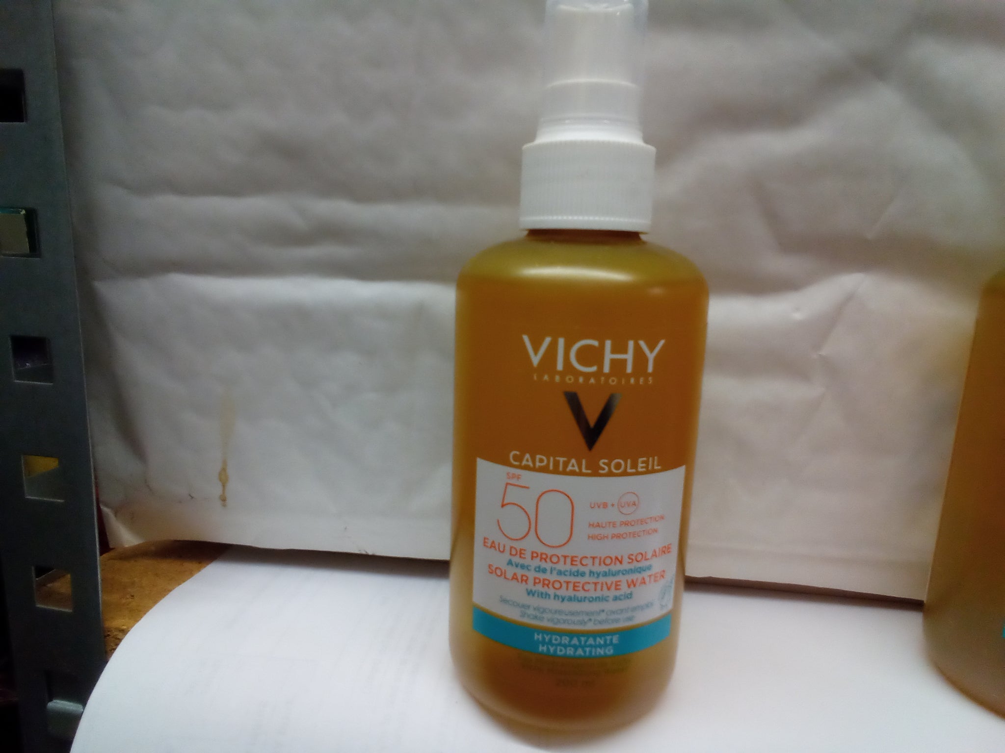 Vichy Capital Soleil Solar Protective Water SPF50Enhanced Tan 200ml Mattifying Protector 3 in 1