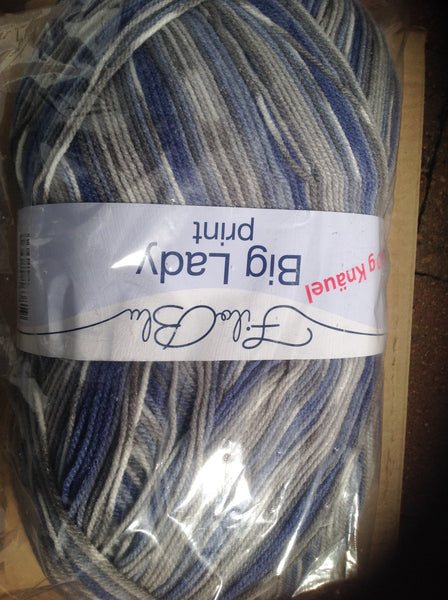 FILO BLU BIG LADY DOUBLE KNITTING WOOL YARN 400G BALLS RANDOM 6 COLOURS GRUNDL