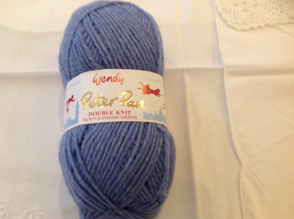 WENDY PETER PAN DOUBLE KNITTING WOOL YARN 5X50G BALLS 13 VARIOUS COLOURS AVAILABLE