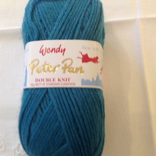 WENDY PETER PAN DOUBLE KNITTING WOOL YARN 5X50G BALLS 13 VARIOUS COLOURS AVAILABLE