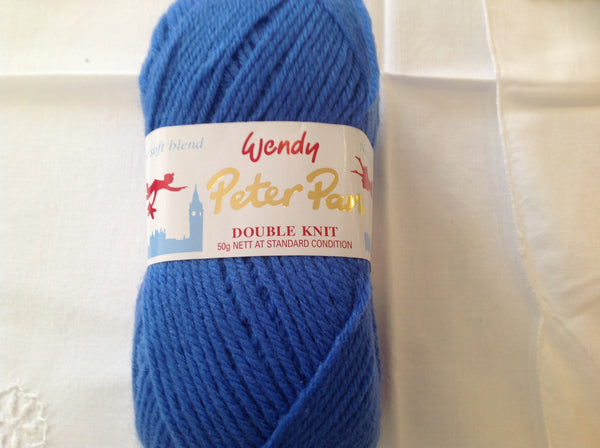 WENDY PETER PAN DOUBLE KNITTING WOOL YARN 5X50G BALLS 13 VARIOUS COLOURS AVAILABLE