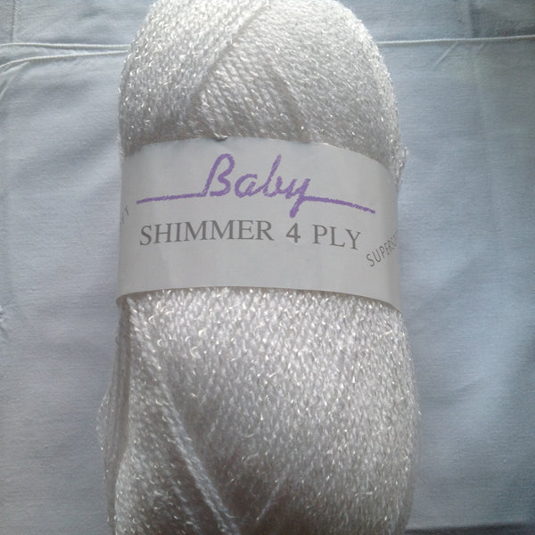 JAMES C BRETT BABY SHIMMER DOUBLE KNITTING WOOL YARN VARIOUS COLOURS 5X100g NEW