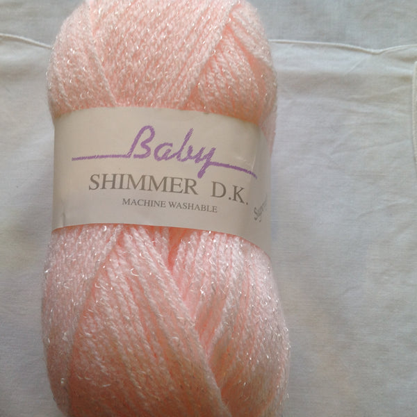 JAMES C BRETT BABY SHIMMER DOUBLE KNITTING WOOL YARN VARIOUS COLOURS 5X100g NEW