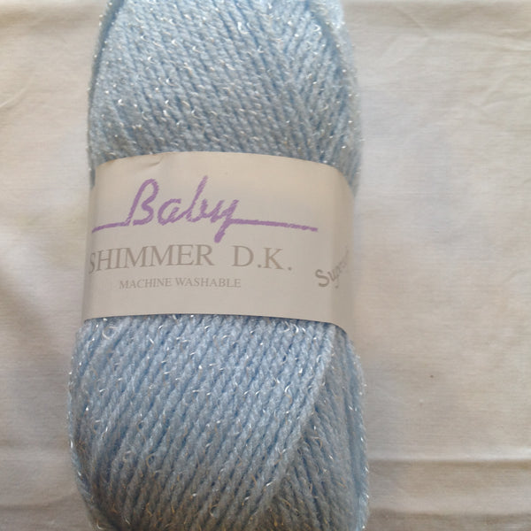 JAMES C BRETT BABY SHIMMER DOUBLE KNITTING WOOL YARN VARIOUS COLOURS 5X100g NEW