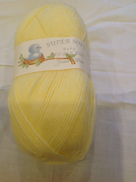 JAMES BRETT BABY SUPERSOFT DOUBLE KNITTING WOOL YARN 5X100G VARIOUS COLOURS CHOOSE.